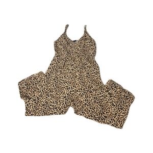 UK2LA Leopard Print Jumpsuit